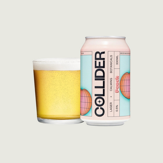 Collider Peach Lager 0.5% (Limited Edition)