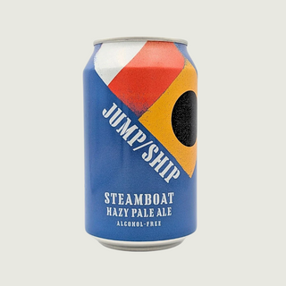 Jump Ship Brewing | Steamboat Alcohol Free Hazy Pale Ale (<0.5% ABV)