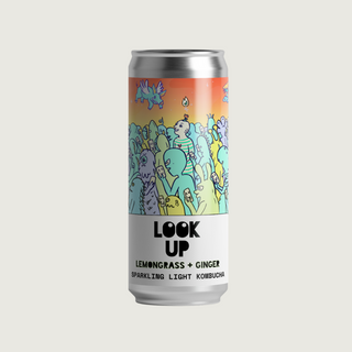 Counter Culture Lemongrass & Ginger Sparkling Kombucha